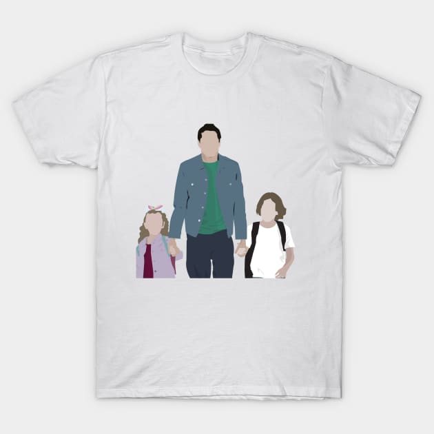 Pete Davidson Walking Kids T-Shirt by Beca's Sticker and More